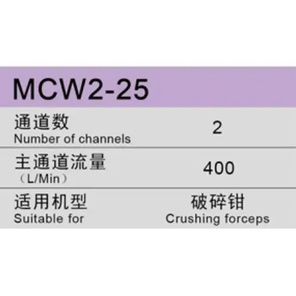 Juntas rotativas centrales hidráulicas MCW2-25